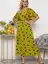 Платье Летнее настроение (лайм) П15468-7М