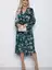 Платье "Весеннее настроение" (изумруд) П10182