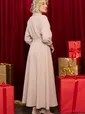 Платье Вечерняя симфония (бежевое) П14597-30М