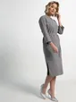 Платье Клодин (серое) П15178-4М