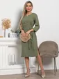 Платье Клодин (олива) П15179-4М