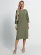 Платье Клодин (олива) П15179-4М