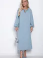 Платье Аура (голубое) П11075