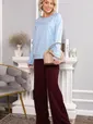 Костюм трикотажный Бергамо (голубой/бордо) К14654-10М
