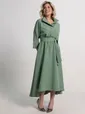 Платье Лорита (серо-зеленое) П15153-16М
