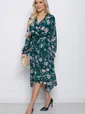 Платье "Весеннее настроение" (изумруд) П10182