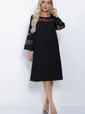 Платье Роскошный выход (черное) П11340