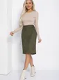 Юбка Ребекка (хаки) Ю12283-25