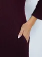 Платье Монами (сливовое) П12282-12