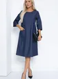 Платье Рита НЬЮ (джинс) П12440-2