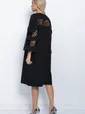 Платье Роскошный выход (черное) П11340