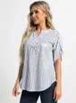 Блуза Сальма (белая/полоска) Б15538-4М