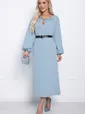 Платье Аура (голубое) П11075