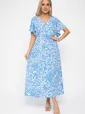 Платье Летнее настроение (голубое) П13728-7М