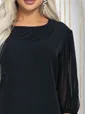 Платье Лорина (черное) П11607