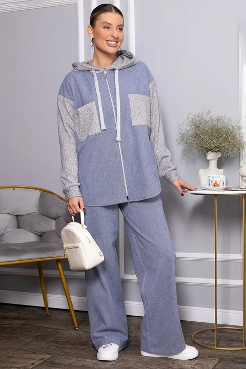 Костюм Лэрис (темно-голубой) К14501-50М