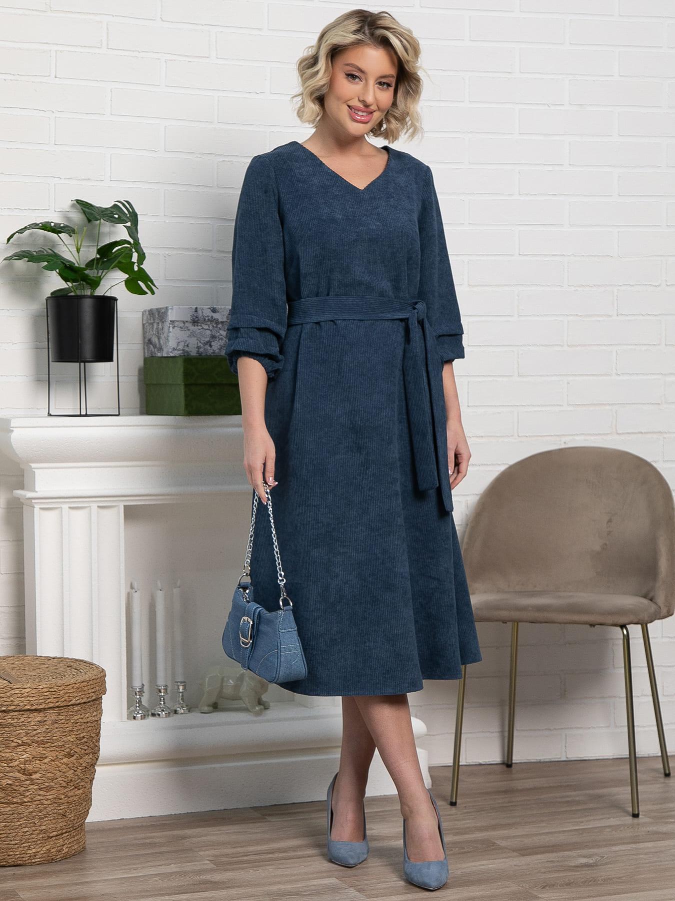 Платье Аглая (джинс) П15137-4М