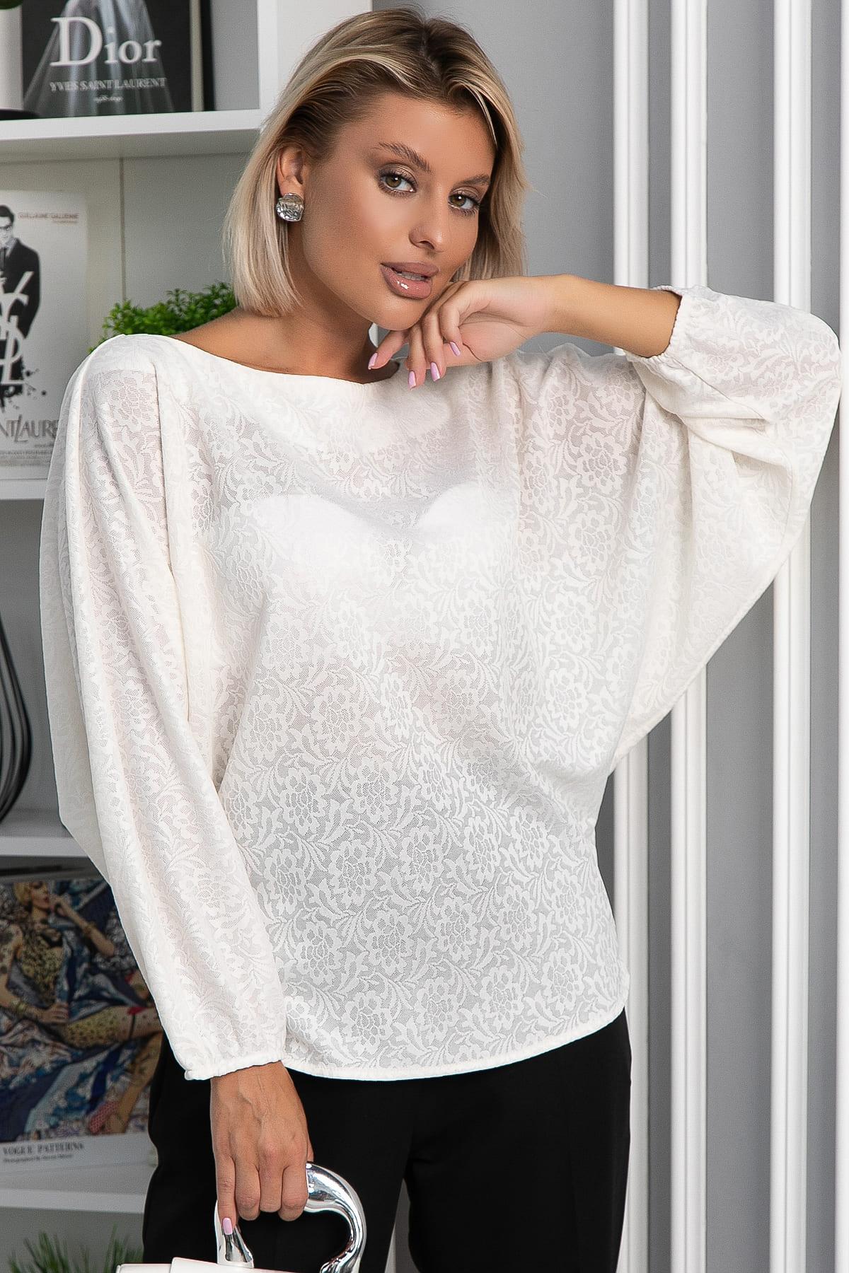 Блуза Путь к сердцу (молочная) Б14175-30М