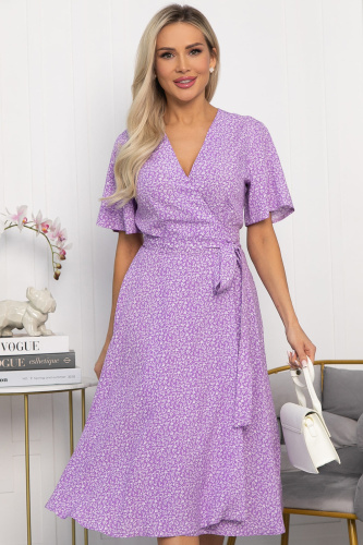 Платье Мода люкс (сиреневое) П13796-35М