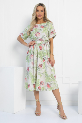 Платье Селестина (бежевое) П13064-30М