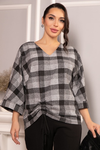 Блуза Ватсон (темно-серая) Б14686-12М