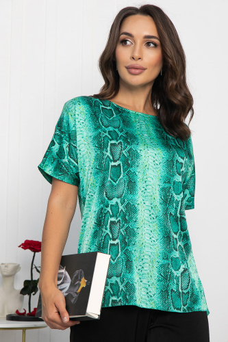 Блуза Морган (зеленая) Б14032-16М