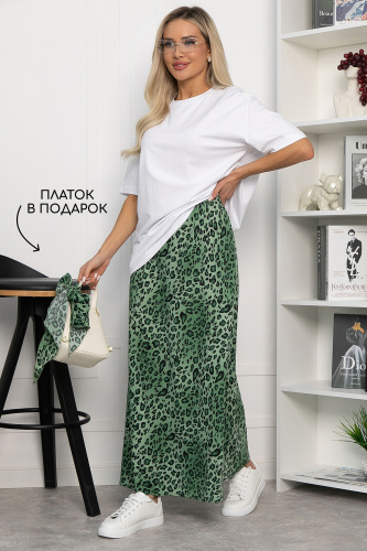 Юбка Лантана (зеленая) Ю13743-6М