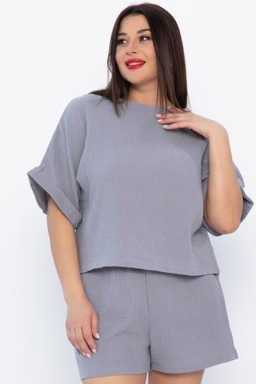 Комплект для дома Муслин (серый) К14579-52М