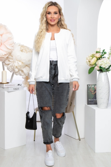 Бомбер "Дана" (вайт) Б5219