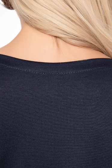 Платье "Мануэла" (темно-синее) П8693