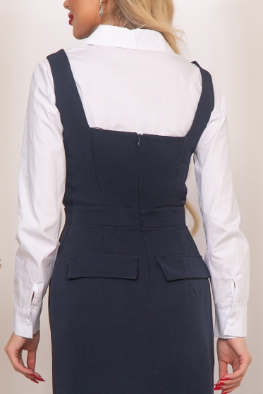 Сарафан "Кэти" (темно-синий) П4041