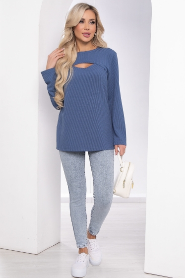 Джемпер "Далила" (синий) Б8478