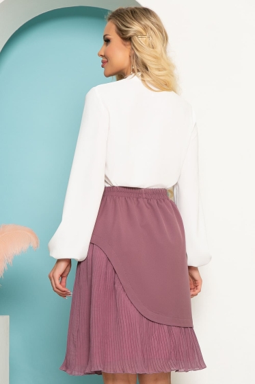Юбка "Плиссе" (пыльно-лиловая) Ю4020