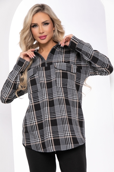 Костюм "Мой выход" (серый/черный) К8413