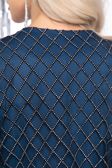 Платье "Амадея" (блю) П7948