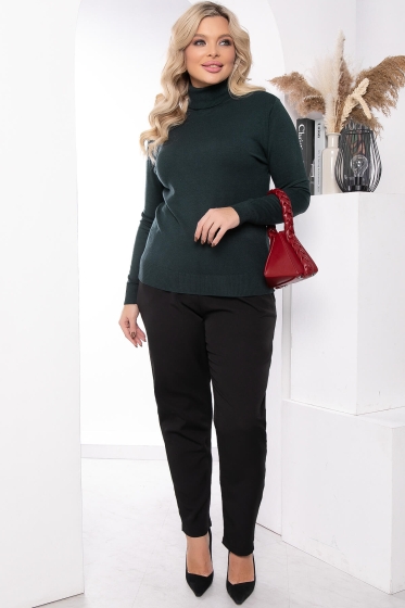 Водолазка "Зимняя история" (грин) Б7885