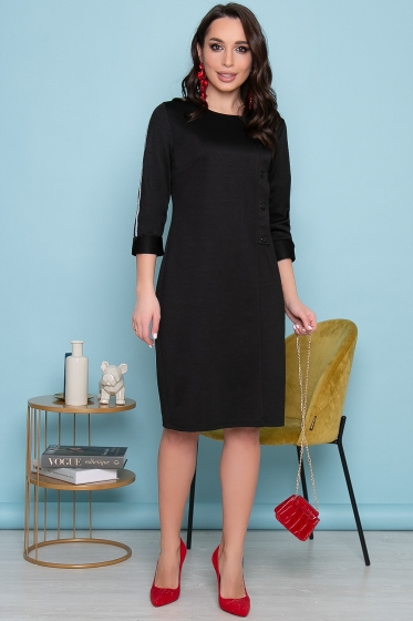 Платье "Дженни" (блэк) П3327