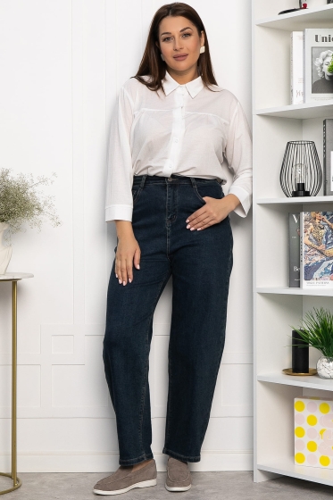 Джинсы Слава (темно-синие) Б14220-4М