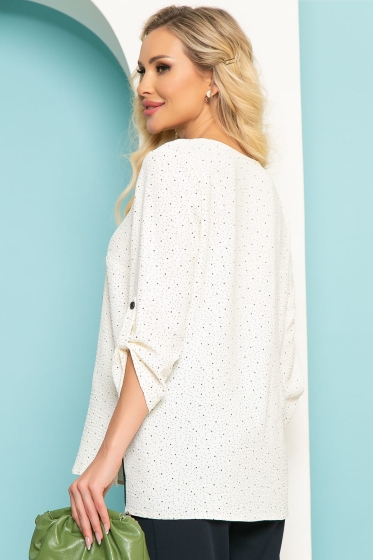 Блуза "Линия успеха" (молочная) Б4039