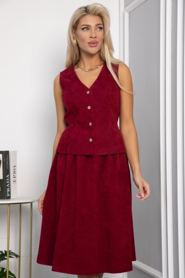 Костюм Жанет (вишневый) К12029