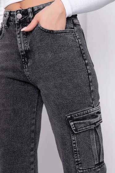 Джинсы "Артемиса" (серые) Б8607