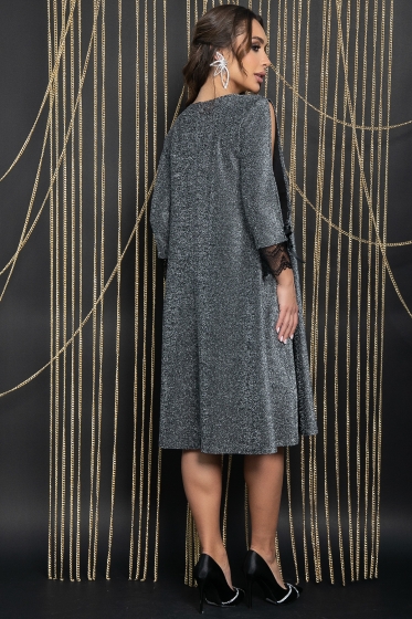 Платье Яна (серебро) П11783