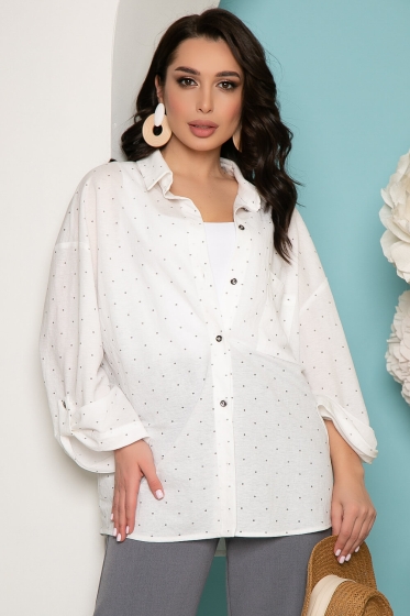 Рубашка "Бриана" (горох) Б3630