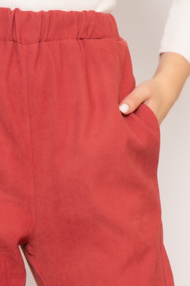 Костюм "На пульсе моды" (темный терракот) К4279