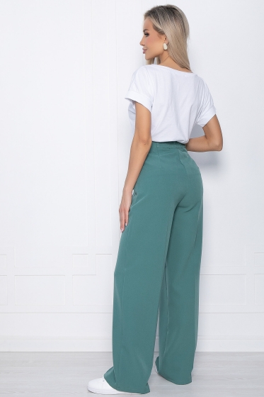 Брюки палаццо (мята) Б8843