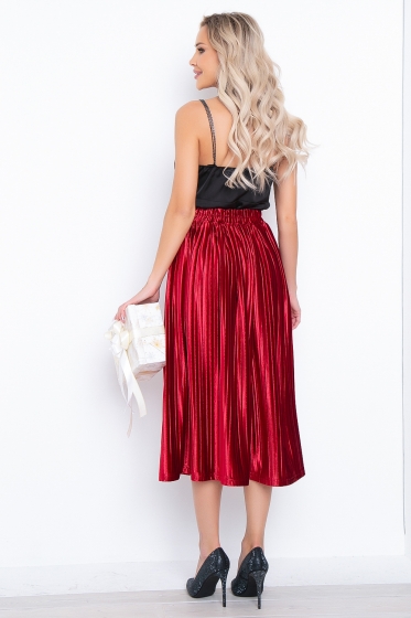 Юбка "Подиум" (рубин) Ю2912