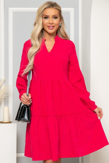 Платье "Игривое настроение" (фуксия) П4924