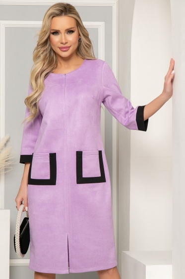 Платье "Александра" (лилас) П4911