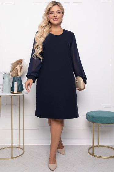 Платье "Ирит" П7200 (блю)