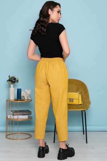 Брюки "Монте-Карло" (горчица) Б3318